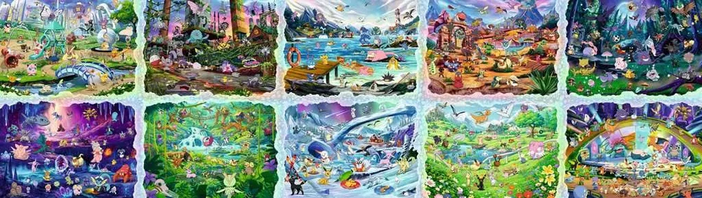 Ravensburger Dėlionė 40320 vnt. - Pokemonai