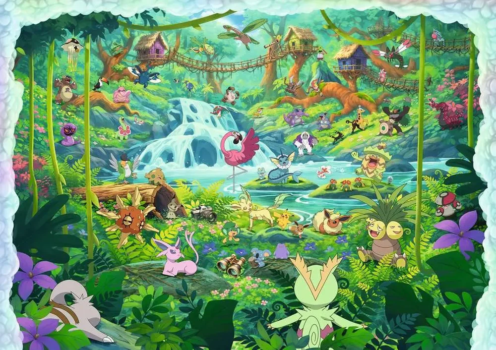 Ravensburger Dėlionė 40320 vnt. - Pokemonai