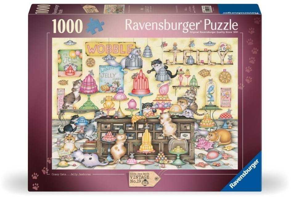 Dėlionė Ravensburger - Želė parduotuvė 1000p (12001574)