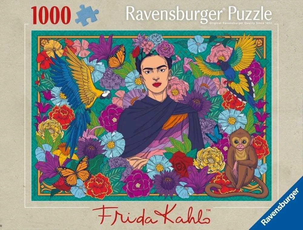 RAVENSBURGER dėlionė Frida Kahlo, 1000 det., 12001475