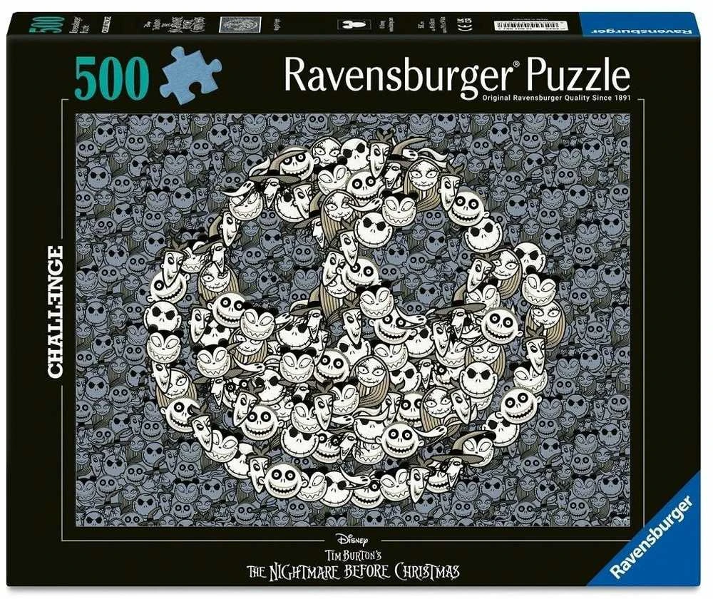 Dėlionė Ravensburger - Košmaras prieš Kalėdas 500p (12001501)