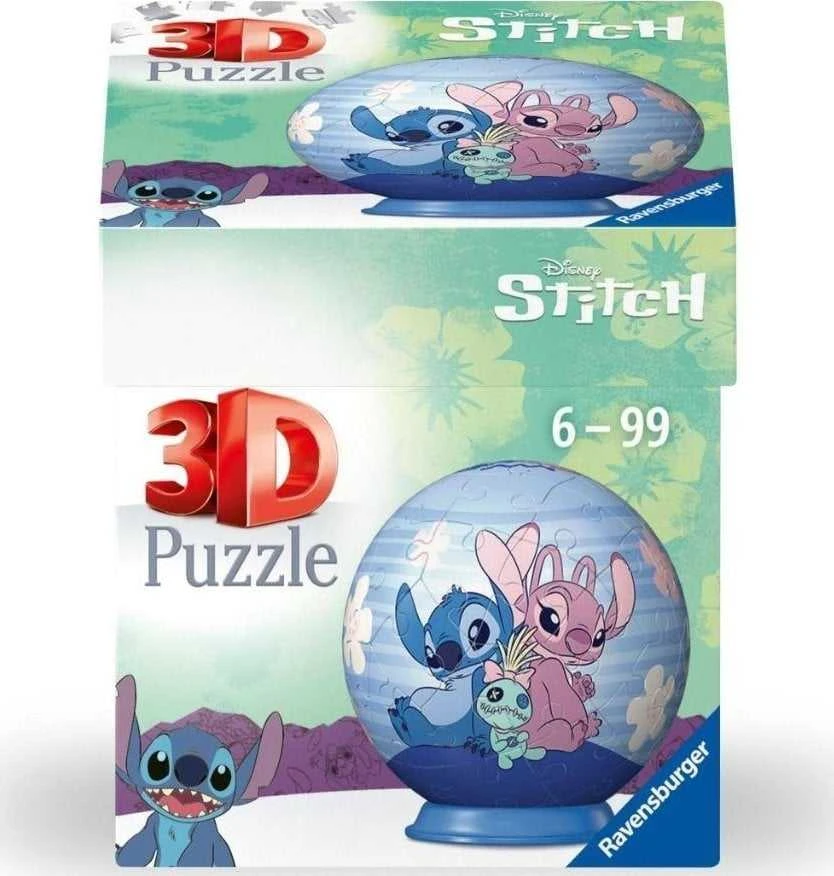 Dėlionė Ravensburger Puzzle 54 elementy 3D Kula Stitch 3