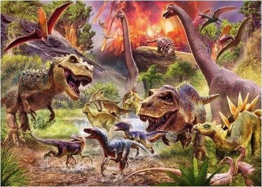 Ravensburger Dėlionė 60 vnt. - Dinozaurai