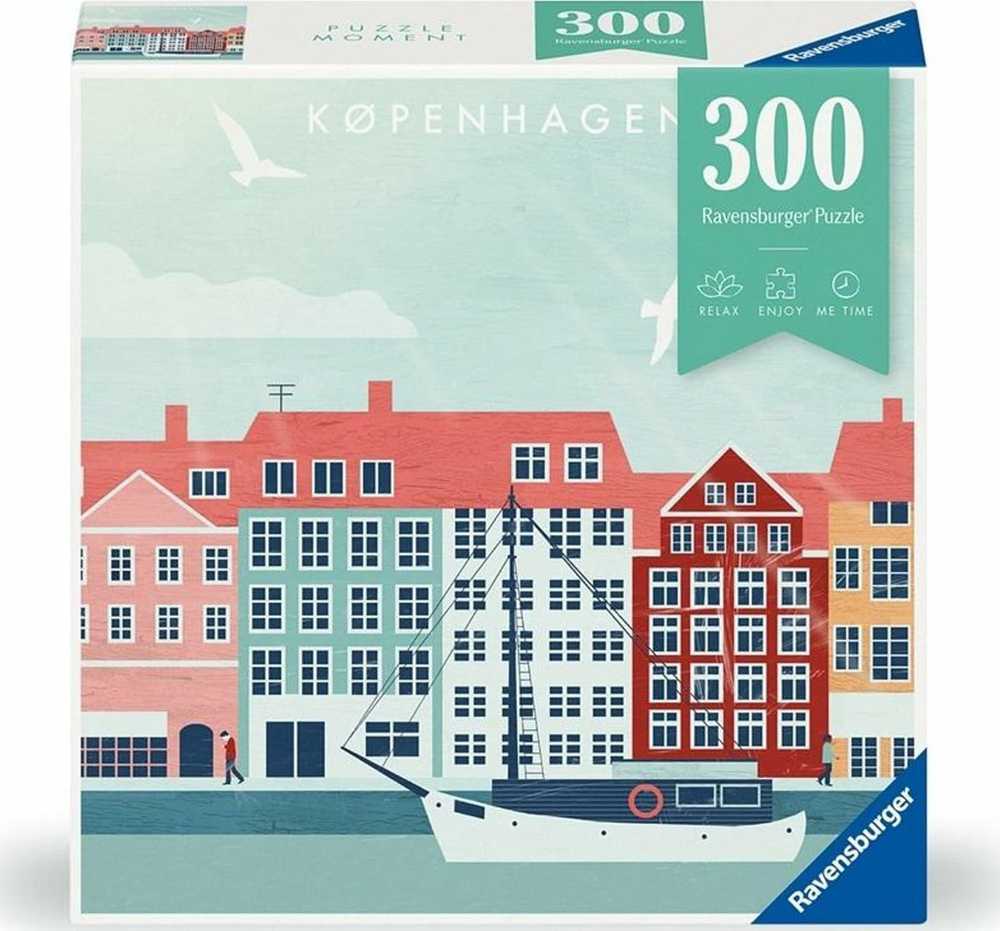 Dėlionė Ravensburger Puzzle Moment 300 Kopenhaga