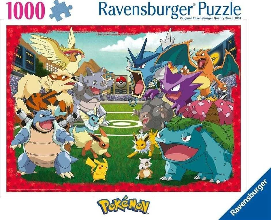 Ravensburger Dėlionė 1000 vnt. - Pokémonai