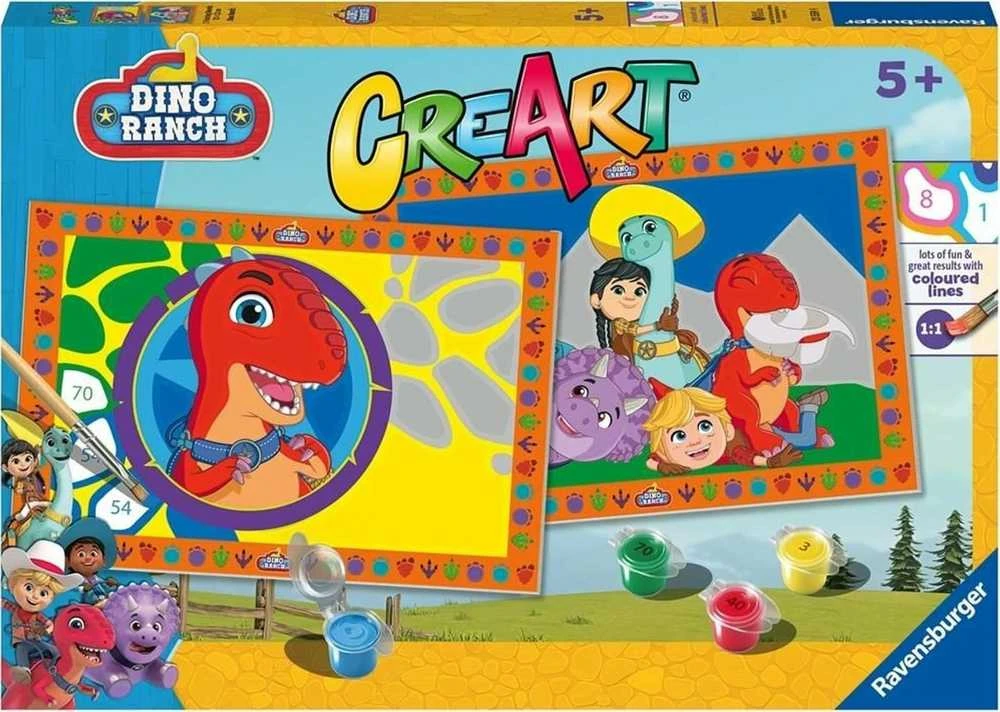 Ravensburger *****RAV CreArt vaikams Junior:Dino Ranch 23559