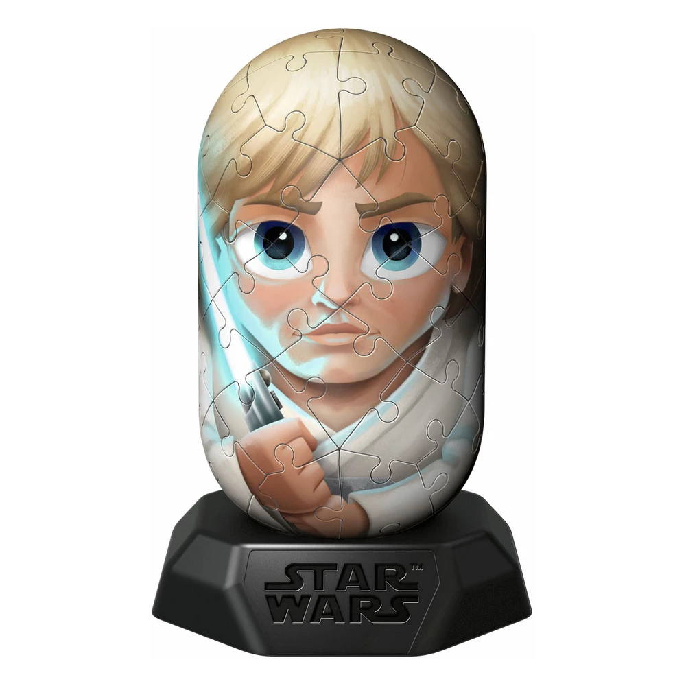 Ravensburger 3D Dėlionė 54 vnt. - Hylkies: Star Wars: Luke Skywalker aprašymas - Prekės nuotrauka