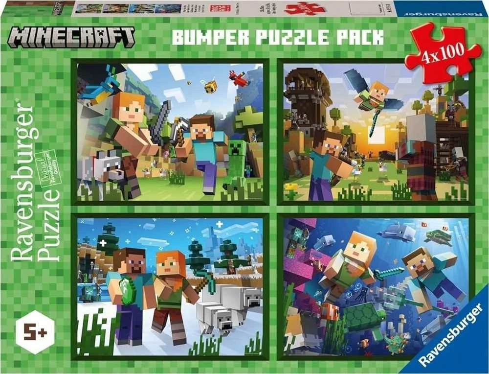 Ravensburger Dėlionė 400 vnt. - Minecraft