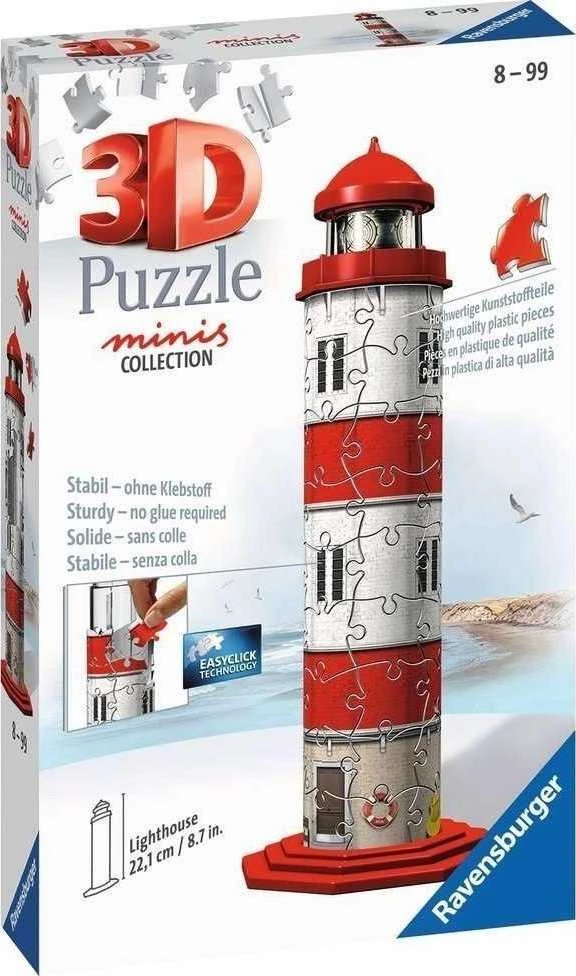 Ravensburger 3D Dėlionė 54 vnt. - Švyturys