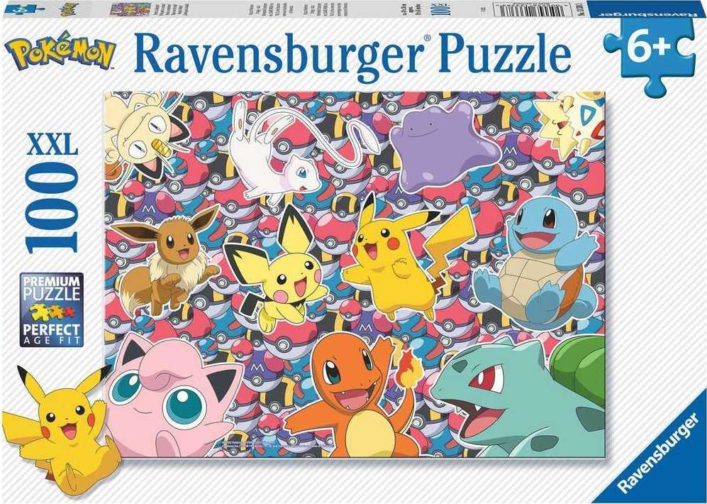 Ravensburger Dėlionė 100 vnt. - Pokémonai aprašymas - Prekės nuotrauka