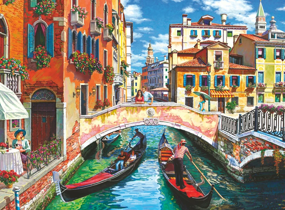 Ravensburger Dėlionė 100 vnt. - Venecija aprašymas - Prekės nuotrauka