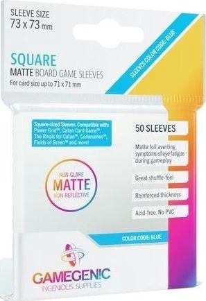 Gamegenic Matte stalo žaidimų rankovės – kvadratinės