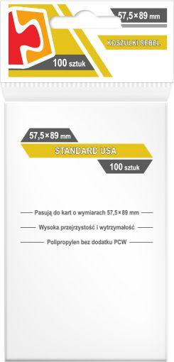 REBEL Rankovės - American Standard (57,5x89mm) - 100 Vnt