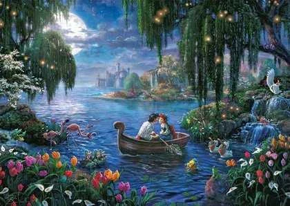 Schmidt Dėlionė 1000 vnt. - Thomas Kinkade: Undinėlė ir princas Erikas