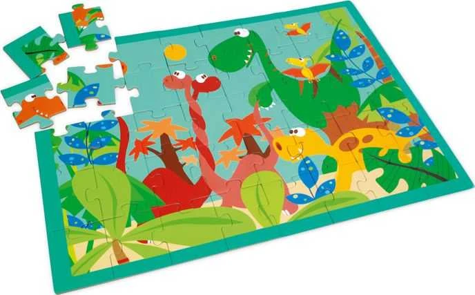 Dėlionė Scratch Scratch, Puzzle Dino 40 vnt.
