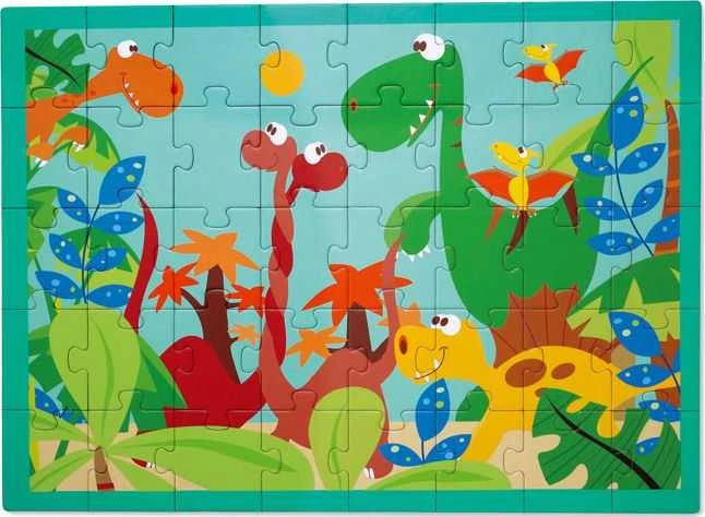 Dėlionė Scratch Scratch, Puzzle Dino 40 vnt.