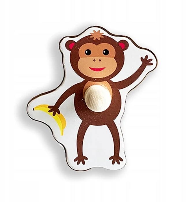 Medinis dėlionė Smily Play Zoo gyvūnai, 8 elementai