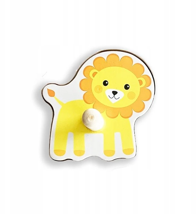 Medinis dėlionė Smily Play Zoo gyvūnai, 8 elementai