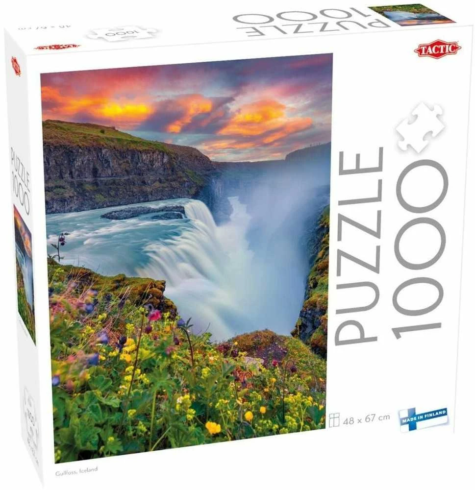 Tactic Dėlionė 1000 Gulfoss, Islandija