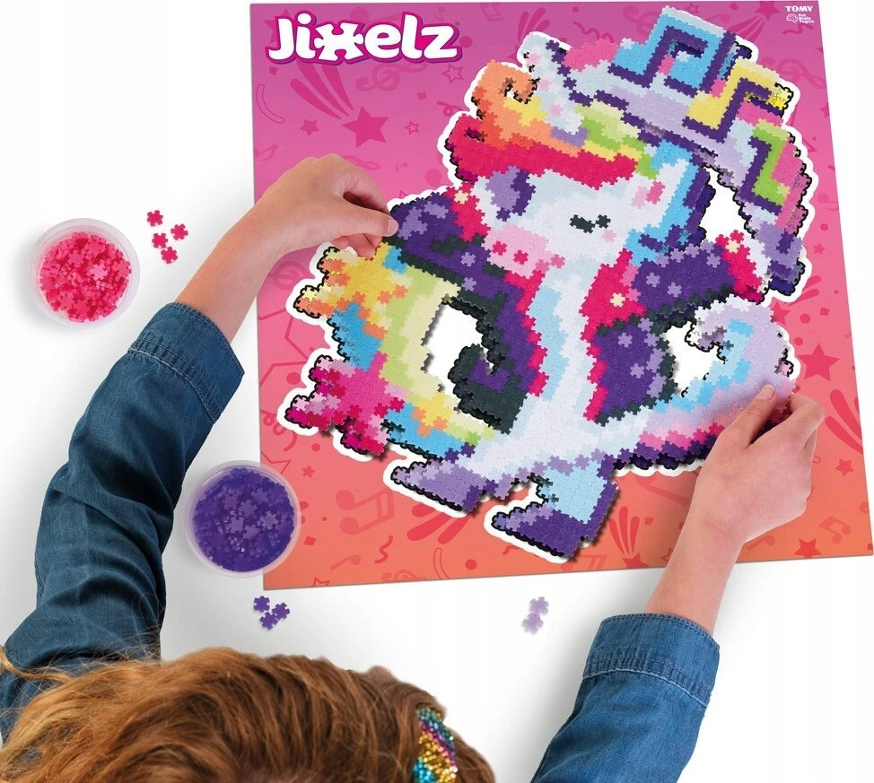 Dėlionė Teka Jixelz kūrybinė mozaika „Magiški gyvūnai“ (1250 d.)