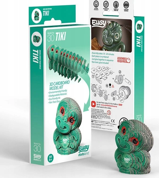 Dėlionė Teka Tiki Eugy. Eco* 3D galvosūkis