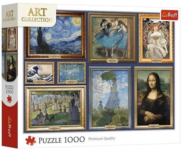 Trefl Dėlionė 1000 Art Collect.Kolekc.arcydz.sztuki 10974