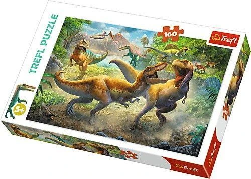 Trefl Dėlionė 160 vnt. - Dinozaurai