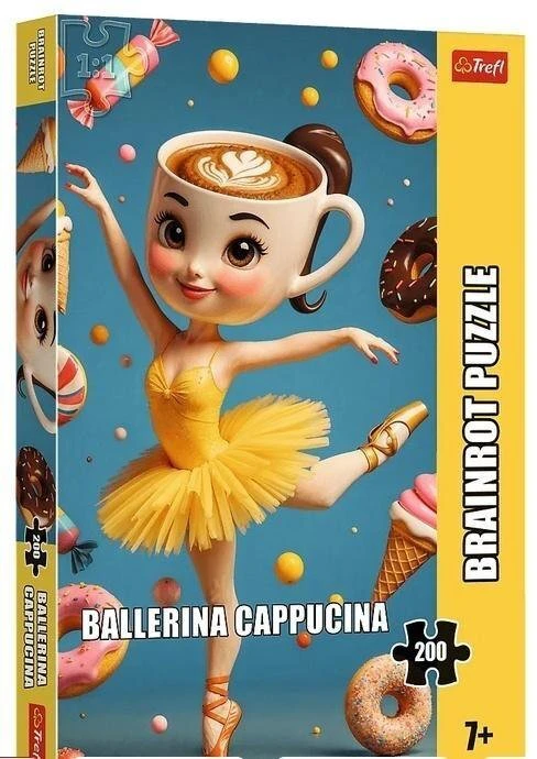 TREFL BRAINROT Dėlionė „Ballerina Cappucina“, 200 det.