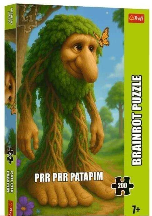 Trefl Dėlionė 200 vnt. - „Prr Prr Patapim“