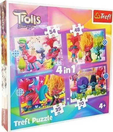 Trefl Dėlionė 207 vnt. - Treflikų atostogos