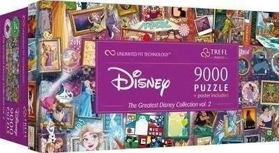 Dėlionė 9000 detalių Disney herojai Trefl