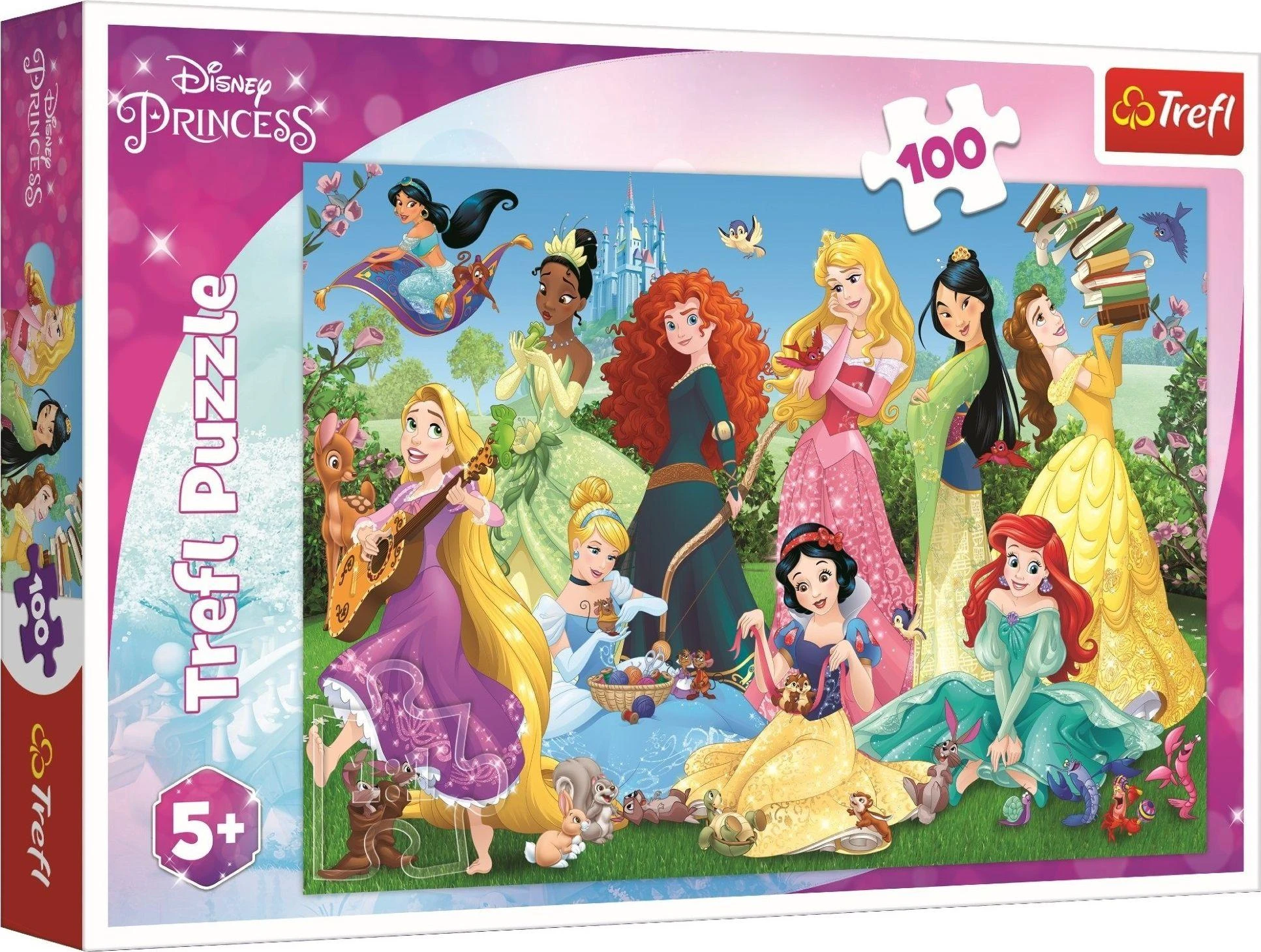 Trefl Dėlionė 100 vnt. - Princesės