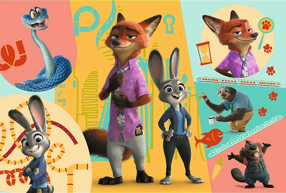 Trefl Dėlionė 160 vnt. - Zootropolis 2