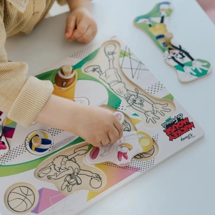 Dėlionė Trefl Puzzle vidutinio dydžio medinė - Mickey & Friends TREFL