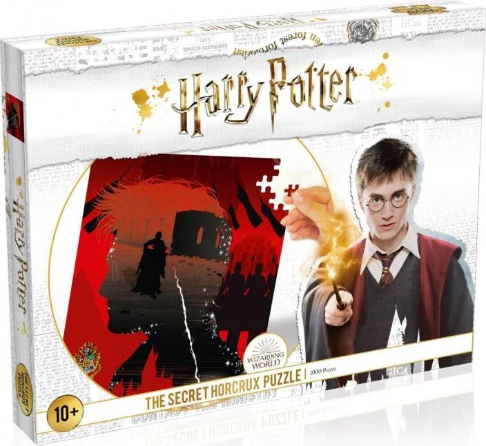 Dėlionė Winning Moves Harry Potter - Puzzles 1000 elements in a decorative box (The Secret Horcrux)