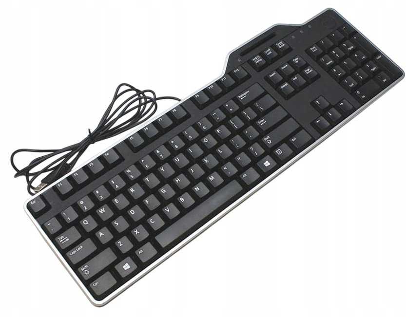 Klaviatūra Dell 104-Key Klaviatūra su USB jungtimi su laidu (CWFJ4)