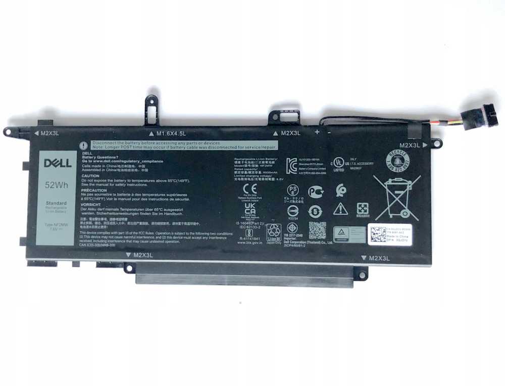 Bateria Dell 52WHR lithium-ion battery for Latitude 7400