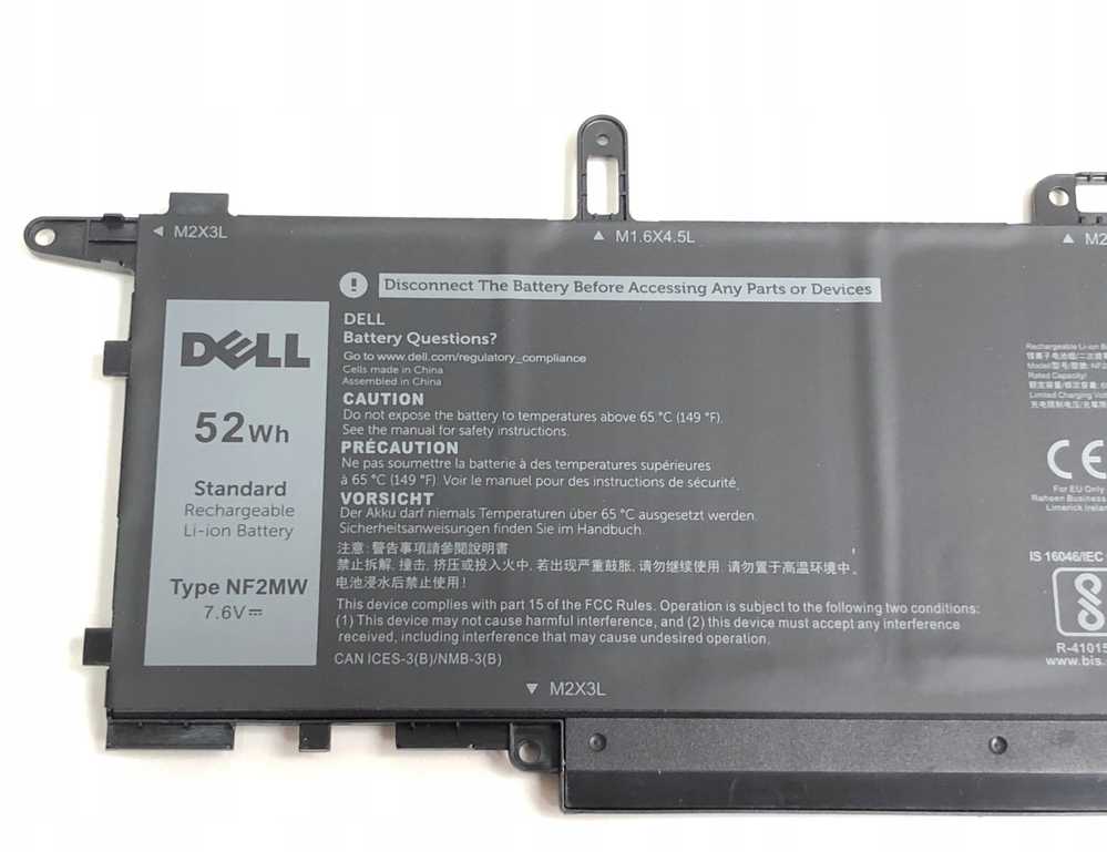 Bateria Dell 52WHR lithium-ion battery for Latitude 7400