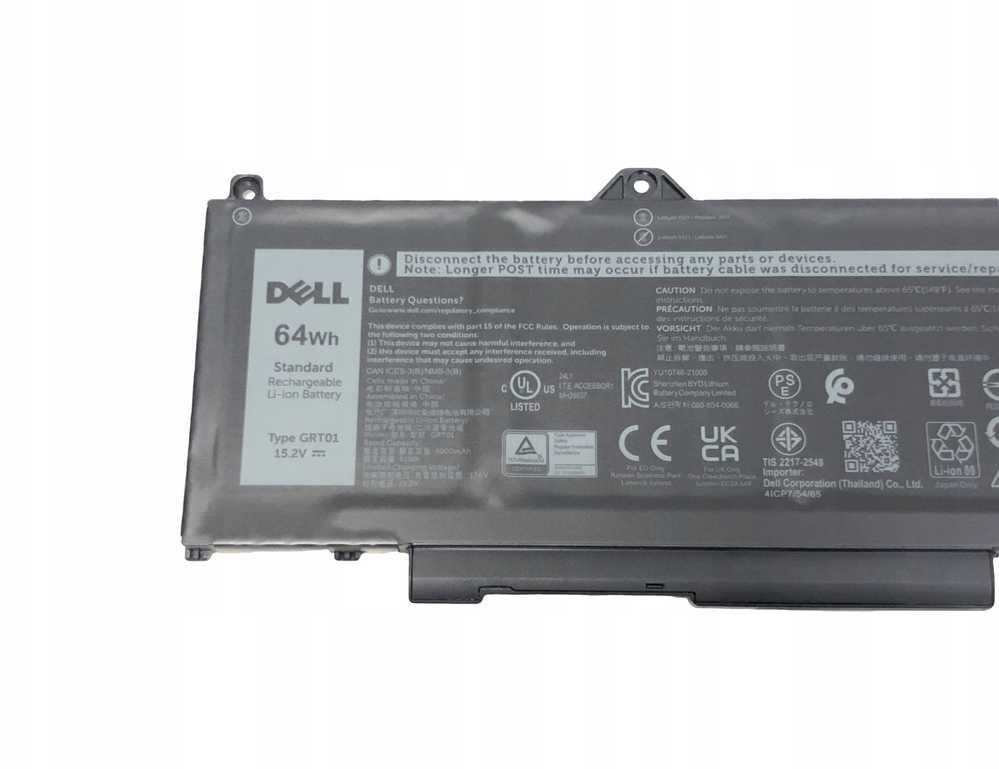 Dell 64WHr ličio jonų baterija, skirta