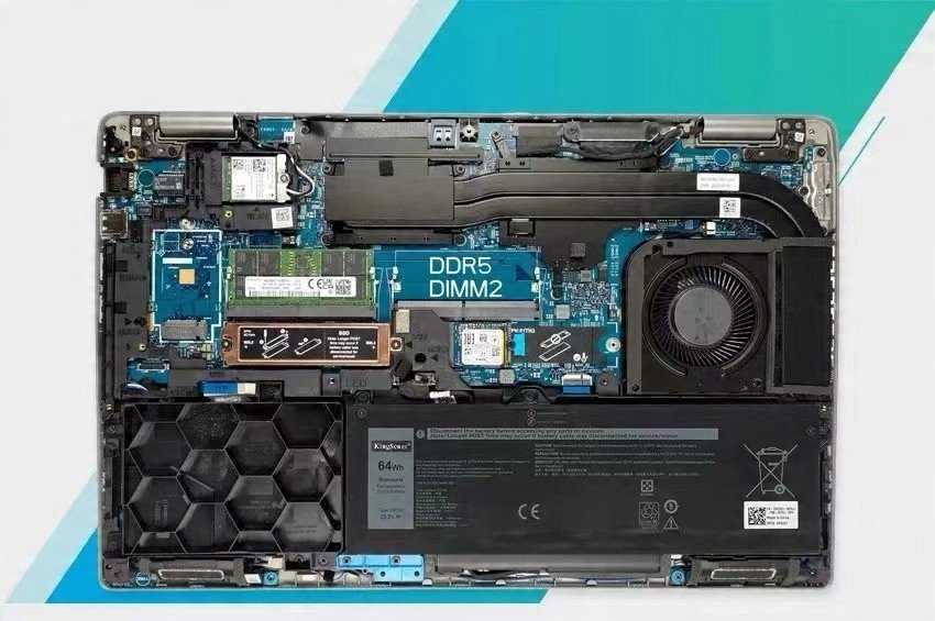 Dell 64WHr ličio jonų baterija, skirta