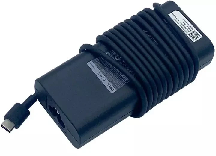 Dell kintamosios srovės adapteris USB Type-C 65W su maitinimo laidu (LA65NM190)