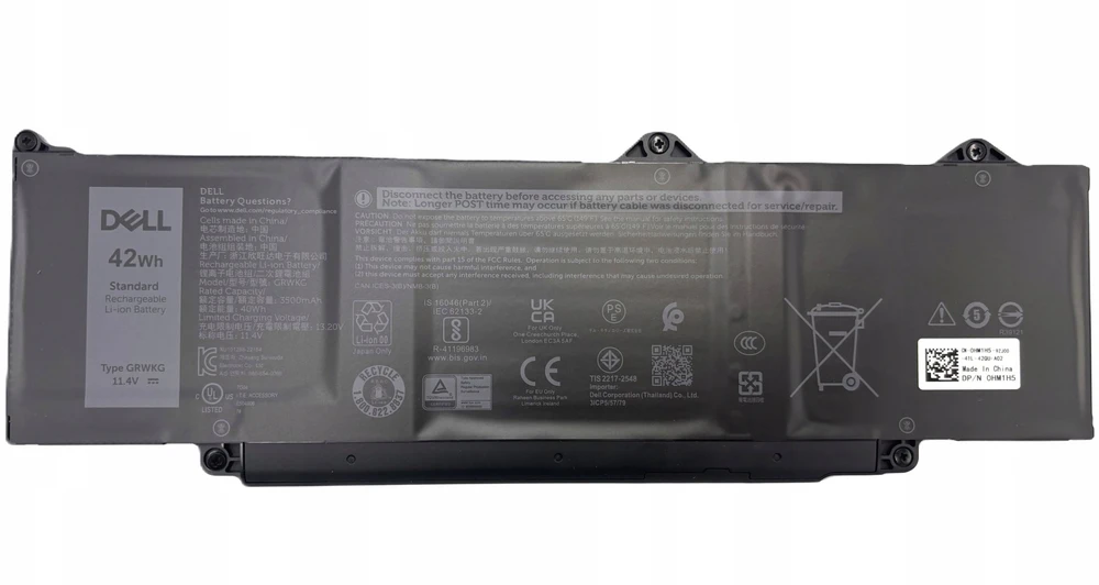 Dell Akumuliatorius, Pri, 42 Wh, 3C, Li, Swd
