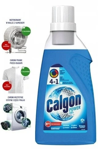 Dell Vandens minkštiklis skalbyklėms GEL Calgon 750ml Power