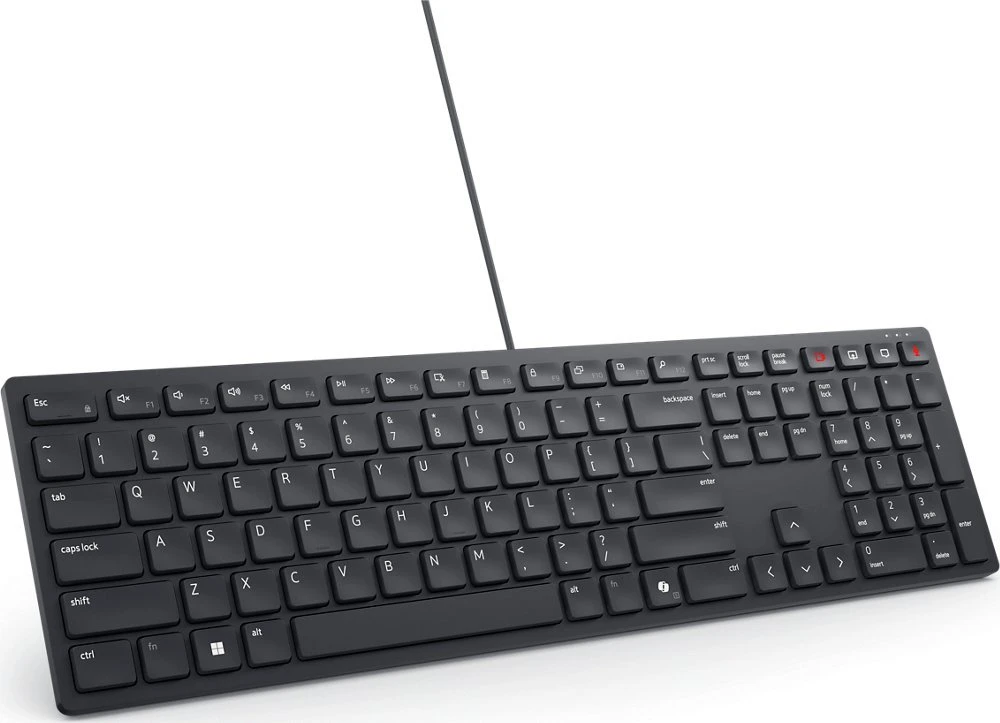 Dell | Collaboration Klaviatūra | KB525C | Klaviatūra | su laidu | Ukrainian (QWERTY) | Juodas
