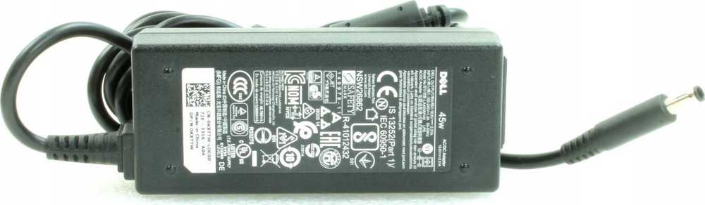 „Dell“ kintamosios srovės adapteris, 45 W, 19,5 V, 3
