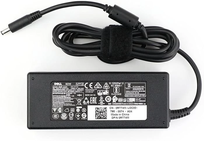 „Dell“ nešiojamojo kompiuterio kintamosios srovės adapteris, 90 W, 19,5 V, 3