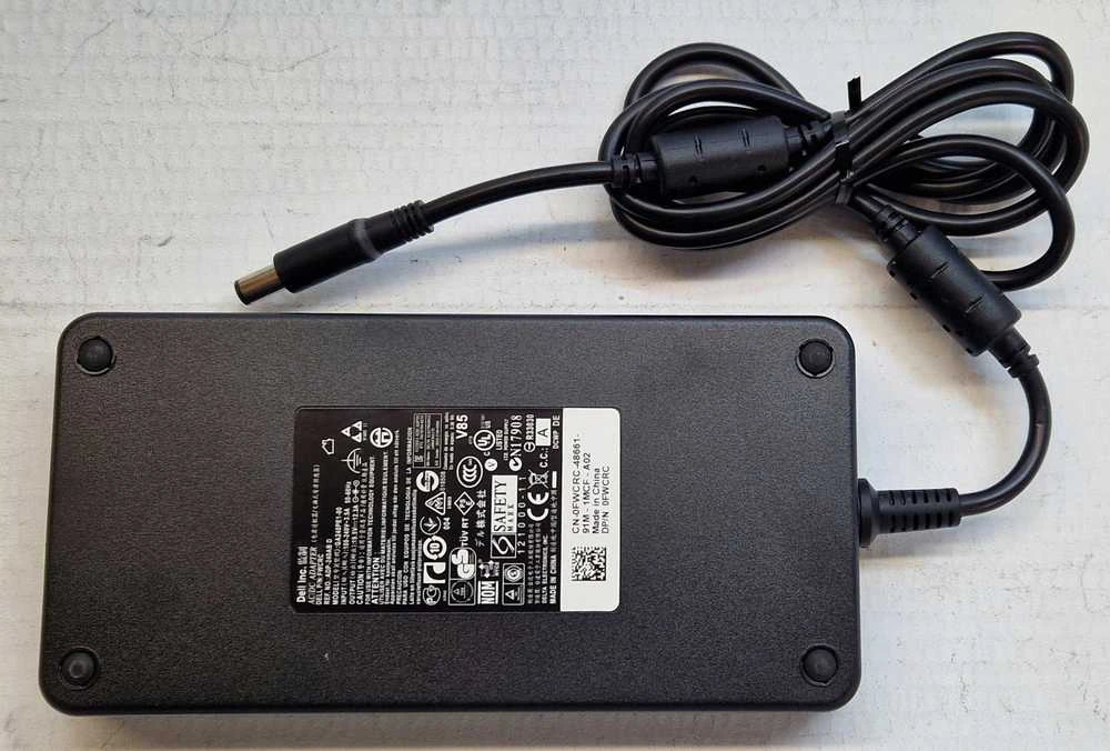 Nešiojamojo kompiuterio maitinimo adapteris Dell 240 W, 12.3 A, 19.5 V (AC Adapteris, 240W, Liteon,)