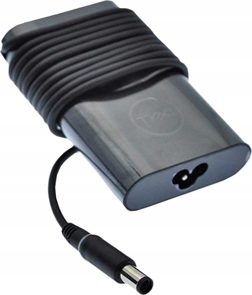 Dell 90W nešiojamojo kompiuterio įkroviklis su apvyniotu laidu