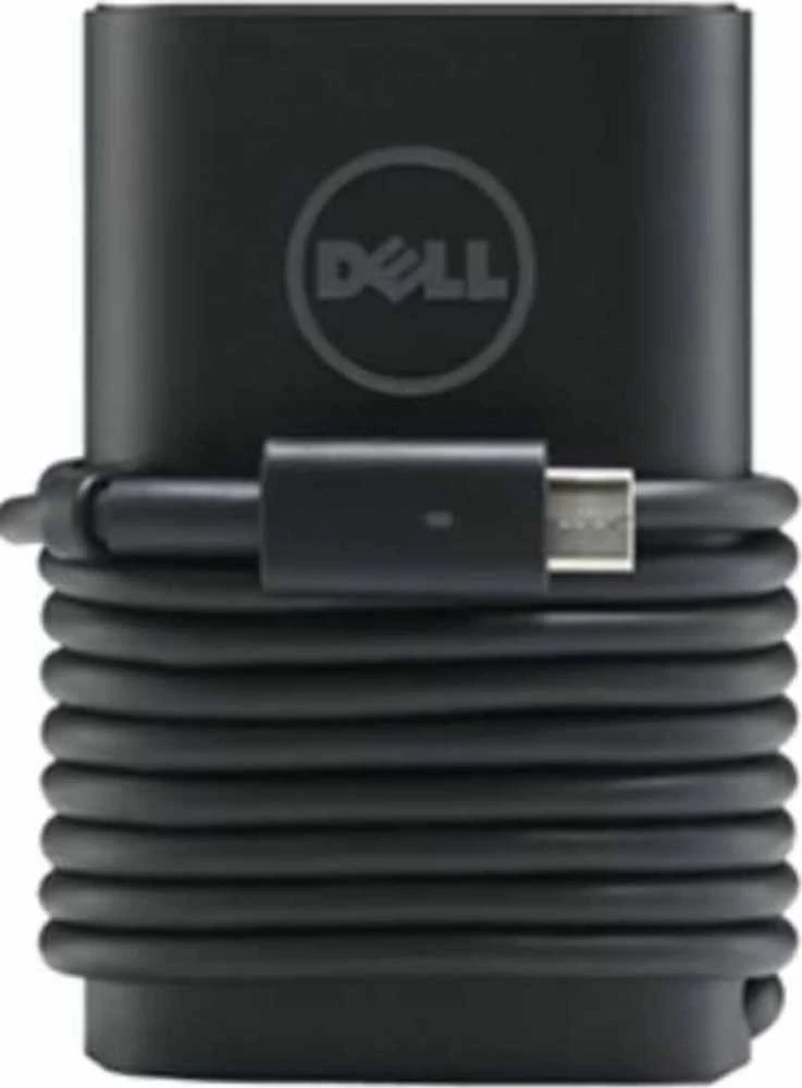 Dell USB-C maitinimo adapteris su apvyniotu laidu