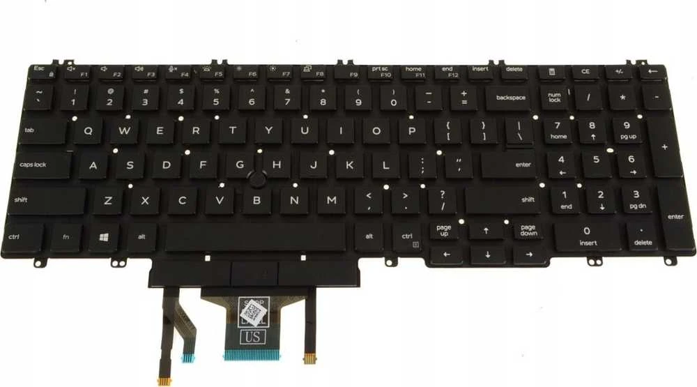 „Dell“ klaviatūra, angliška „Int 102Key“.